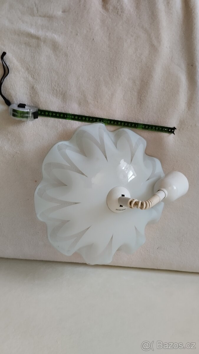 Kuchyňský lustr skleněný