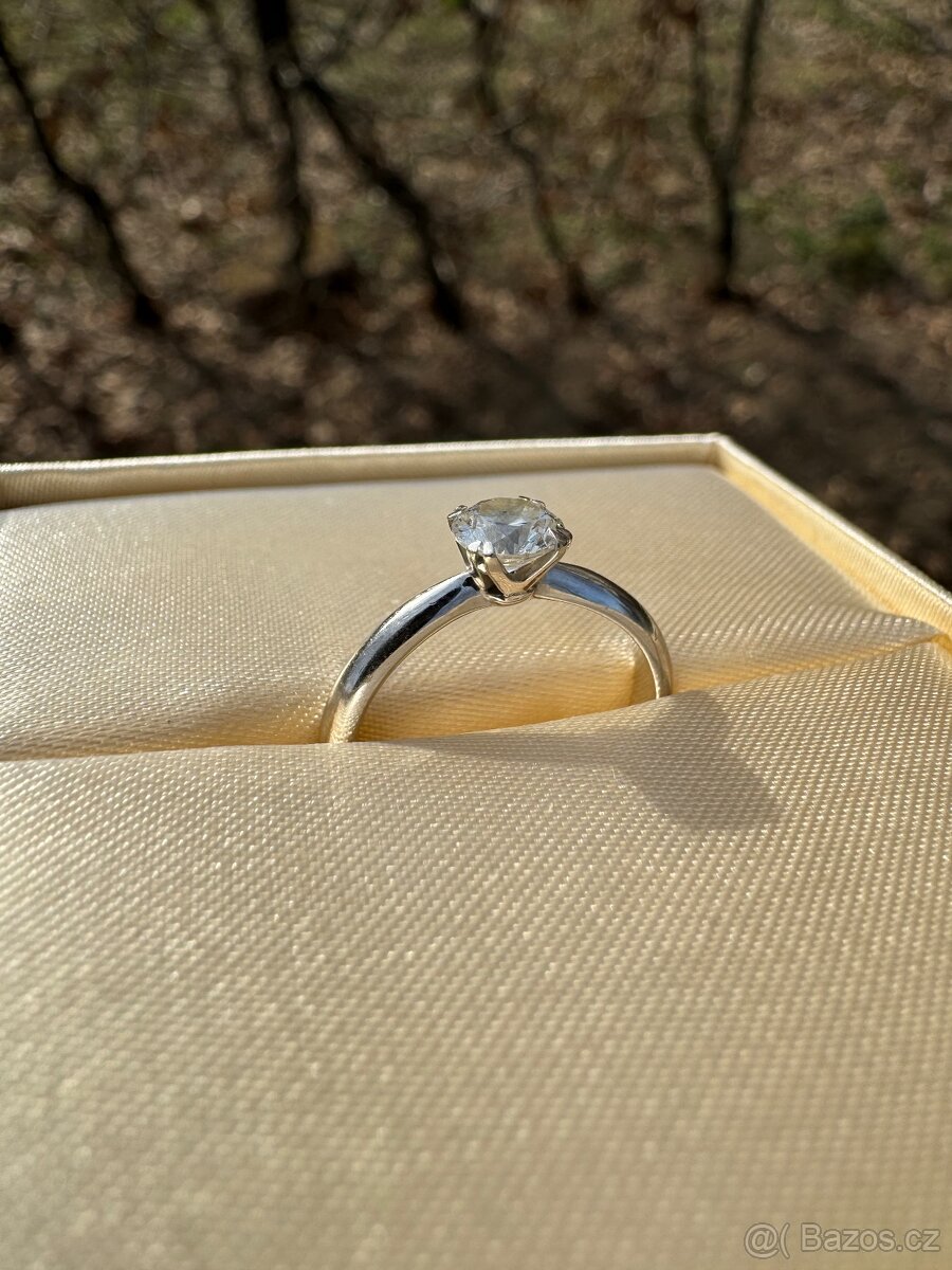 Prsten s Diamantem 0,50ct
