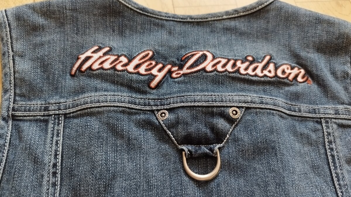 Harley Davidson jeans vesta