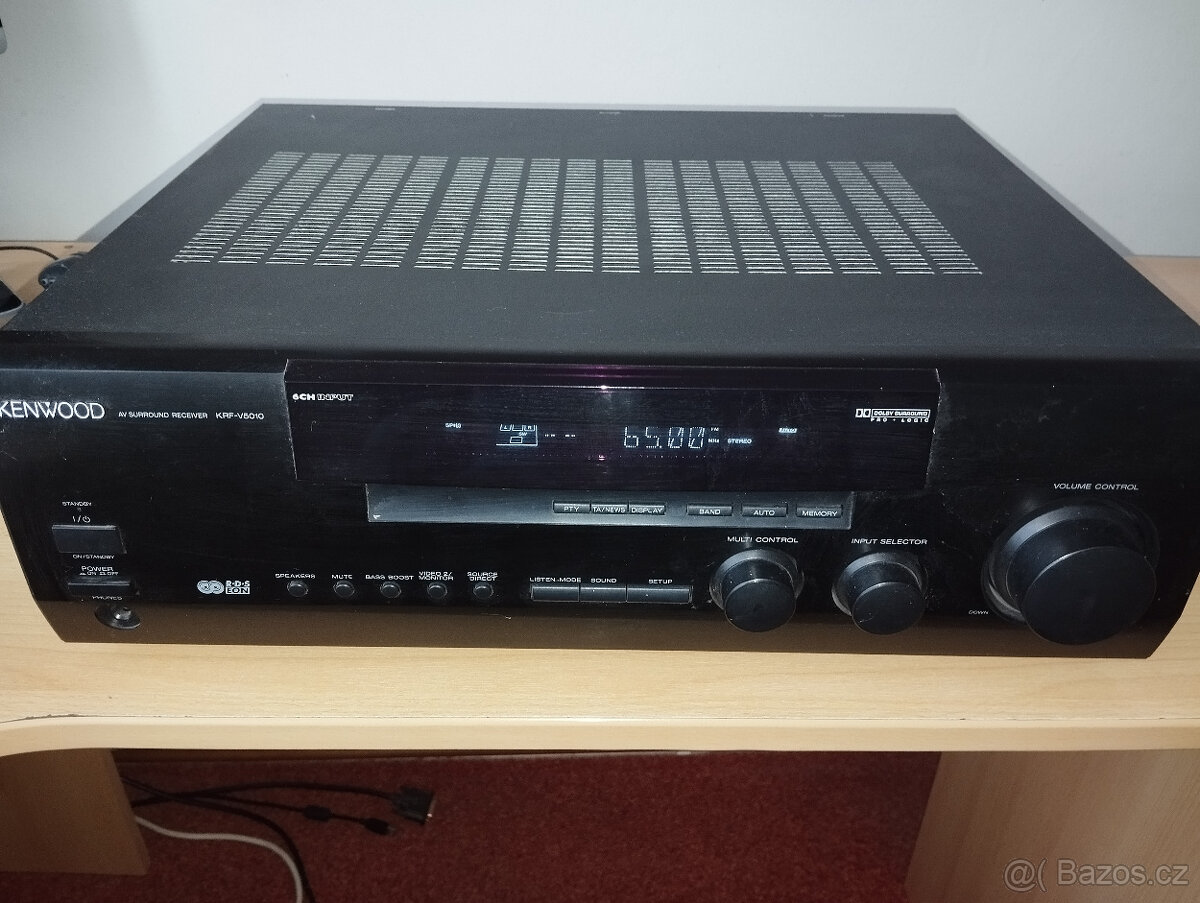 ZESILOVAČ KENWOOD AV SURROUND RECEIVER KRF-V5010