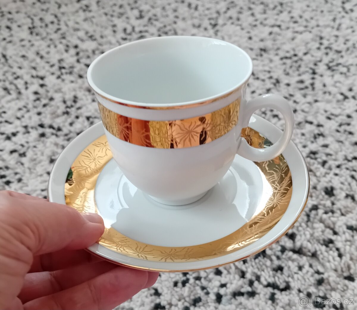 Servis kávový, čajový 6 kusů porcelalánka HC Chodov
