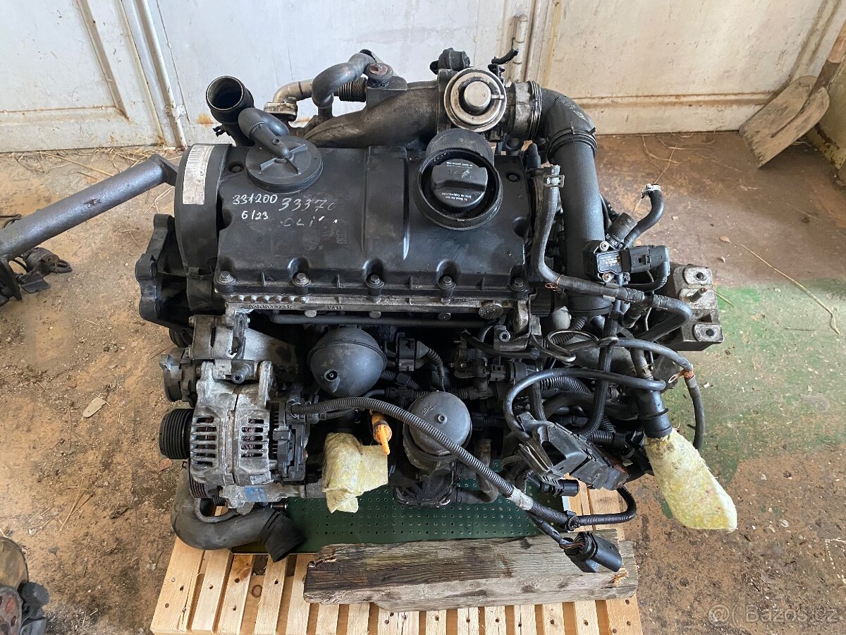 Díly motoru 1.9TDI 85kw AUY Vstřiky,spojka,čerpadlo,turbo at