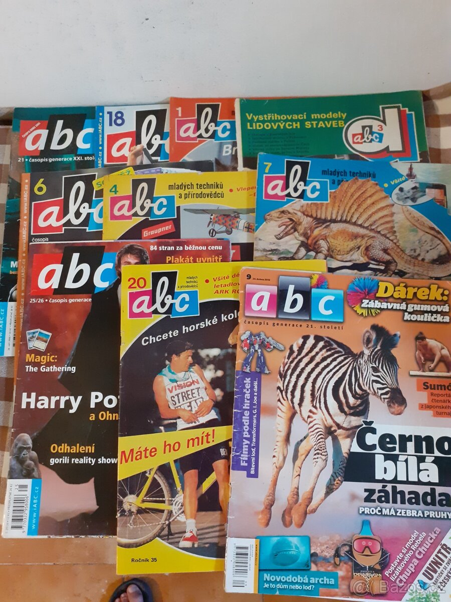 Časopisy modelář a jiné