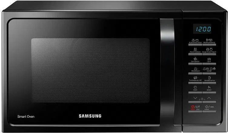 Volně stojící mikrovlnná SAMSUNG MC28H5015AK, černá, 900W