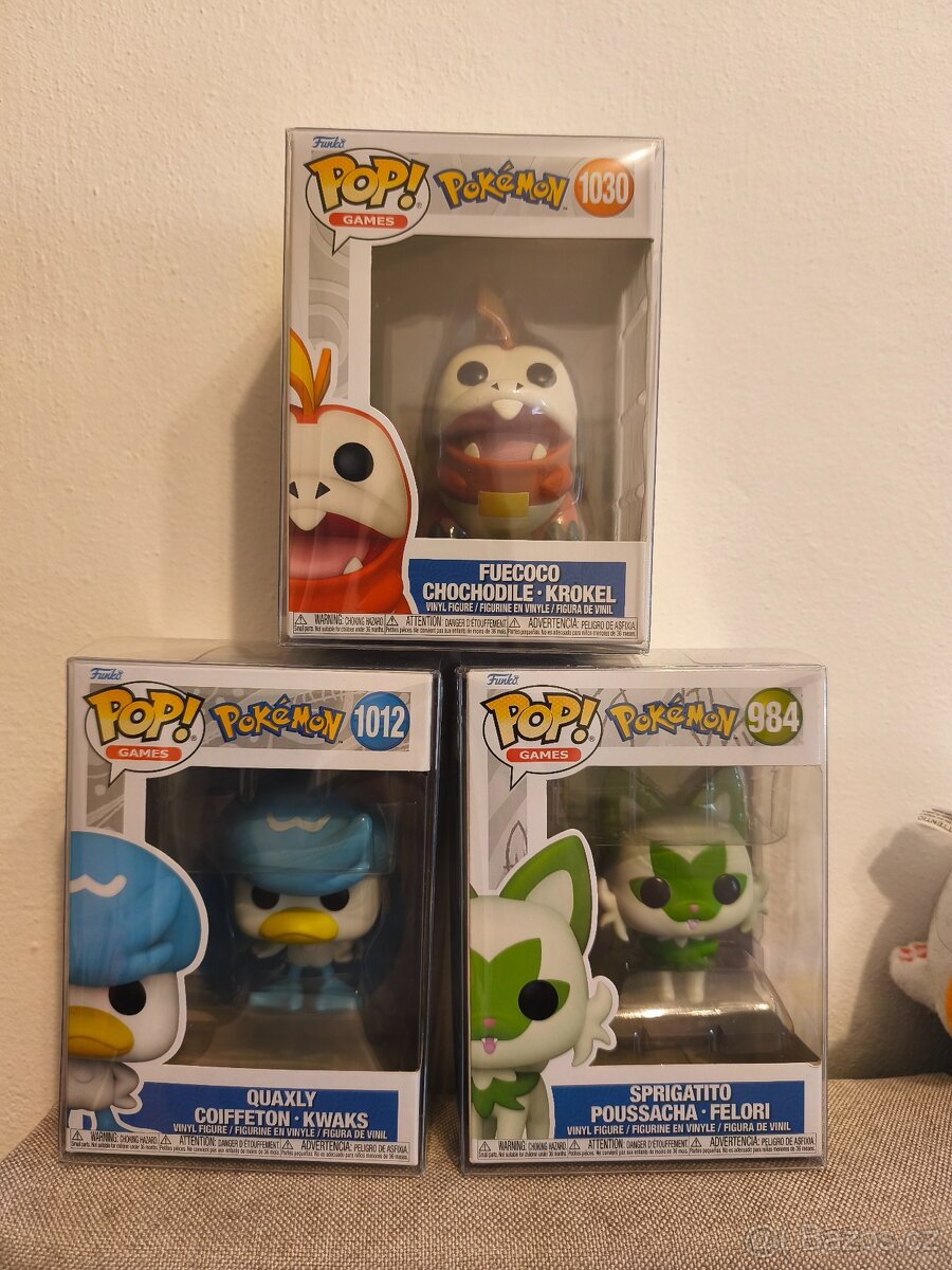 Funko Pop Pokémon set