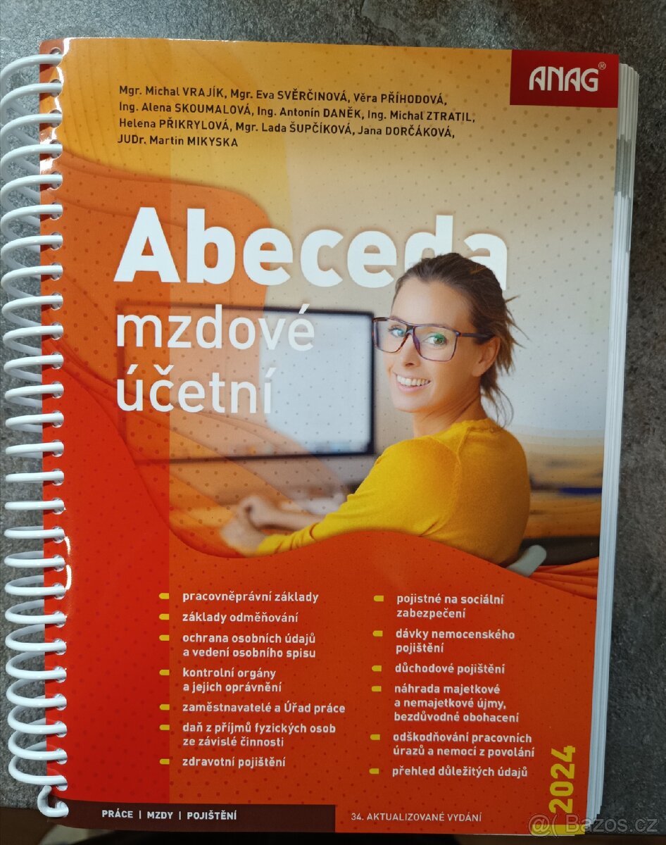 Abeceda mzdové účetní 2024, jako nová