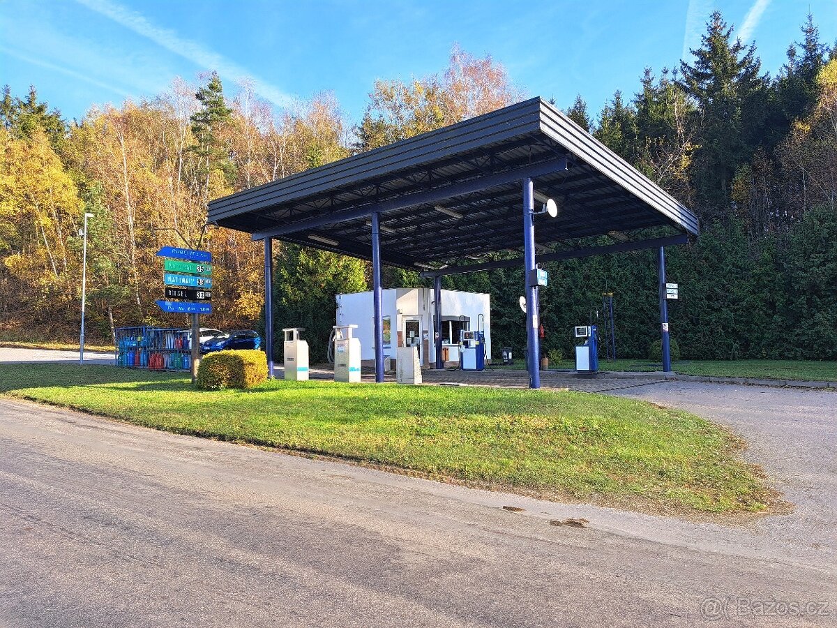 Prodej čerpací stanice PHM v Rožné