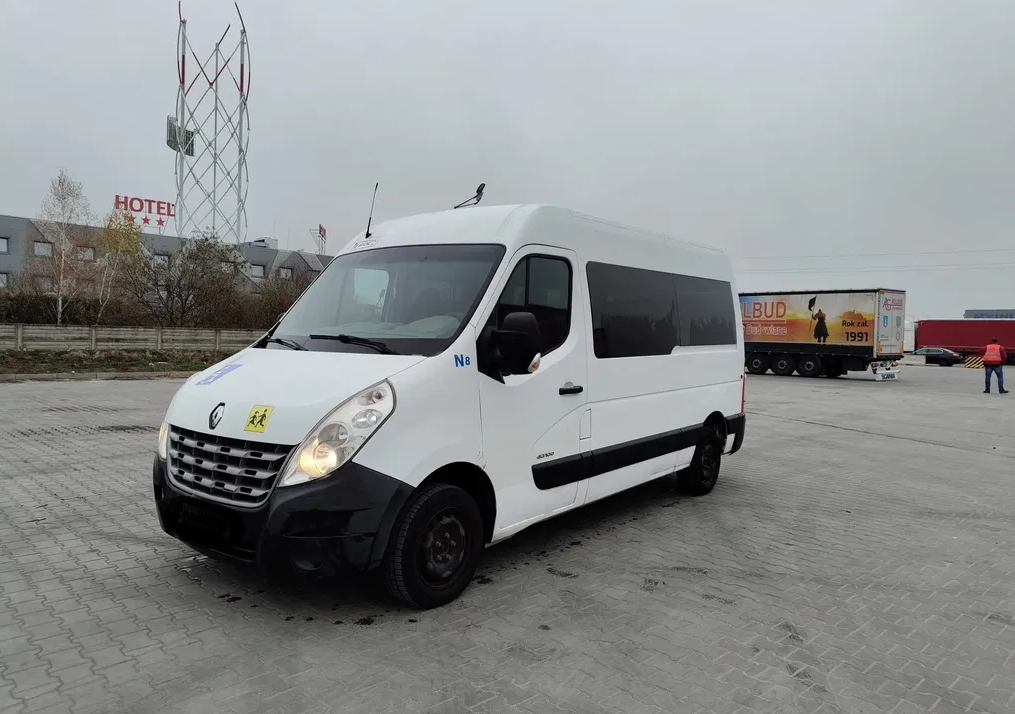 RENAULT MASTER L3H2, RV 2012, 9 MÍST, 2,3 DIESEL