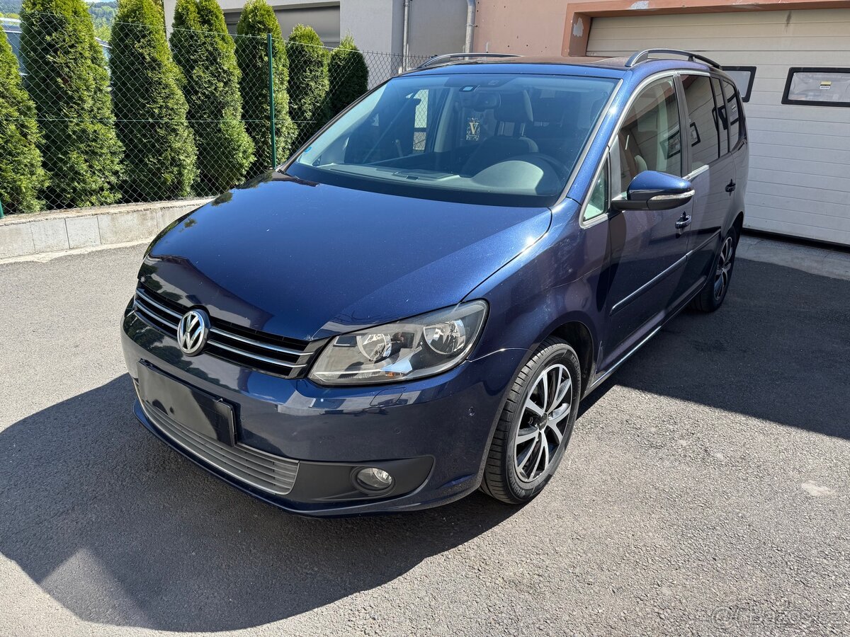 VW Touran 1.4 TSi, 103 KW, po GO motoru