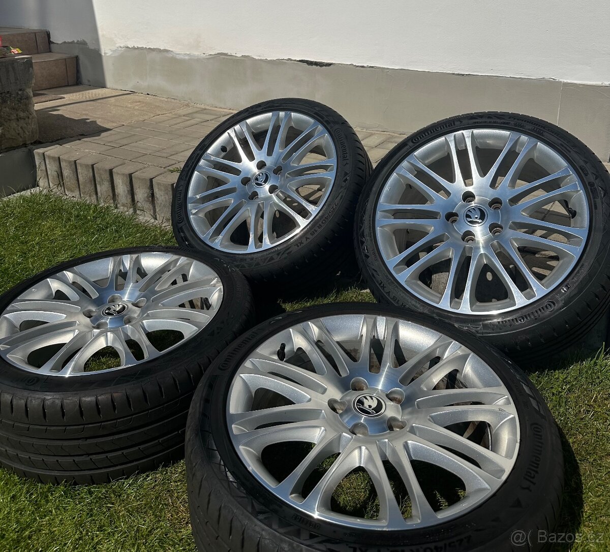 ALU Kola ŠKODA 5x112 R18 LUXON NOVÉ Letní Pneu 225/40/18