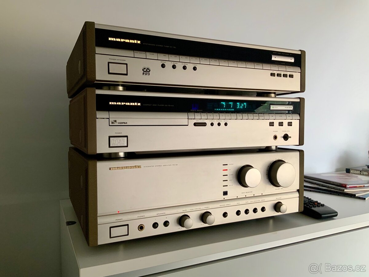 Prodám hifi sestavu Marantz, tuner zdarma