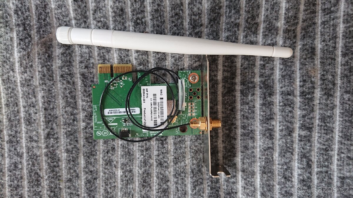 Wi-Fi PCI-E karta low profile