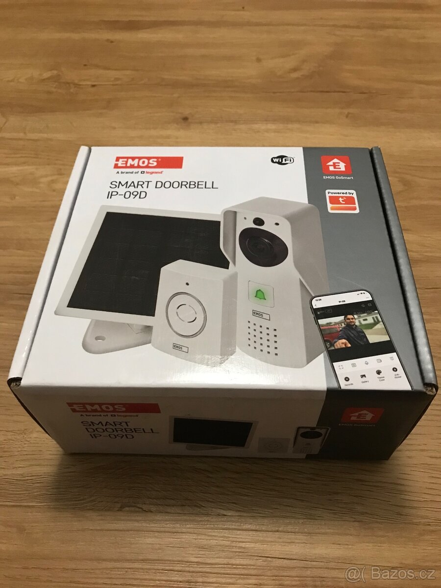 Domovní bezdrátový videozvonek EMOS H4030 s WiFi
