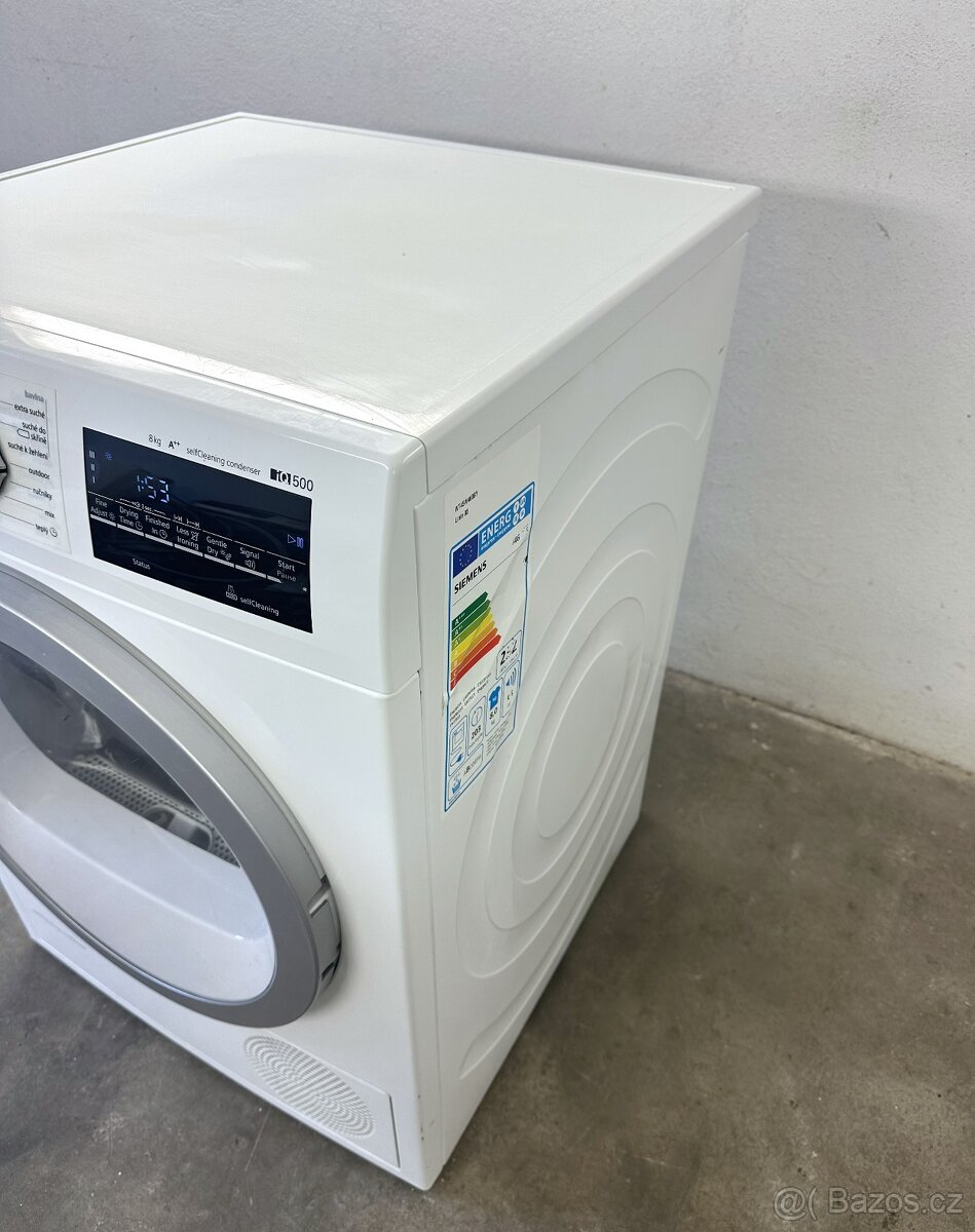 SIEMENS sušička 8 kg - JAKO NOVÁ-