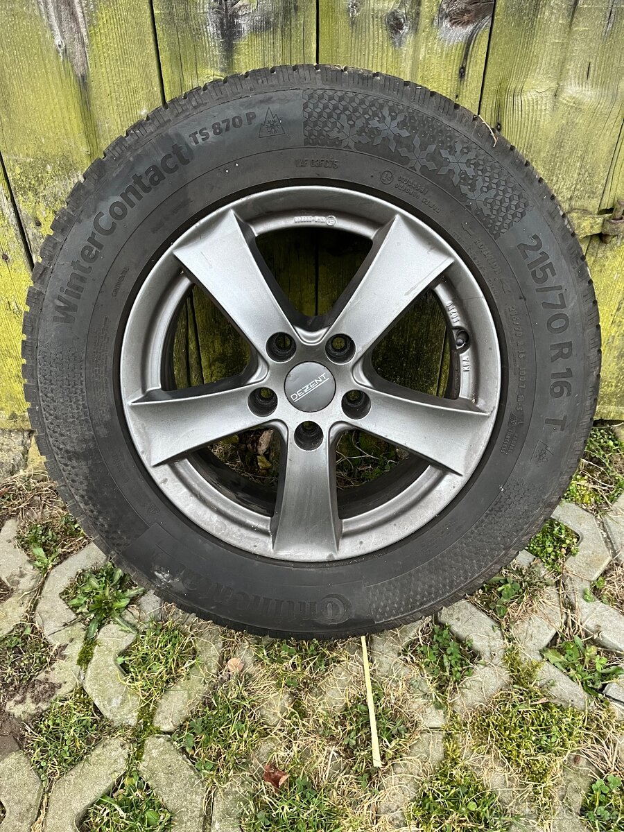 Alu disky 5x114,3 R16