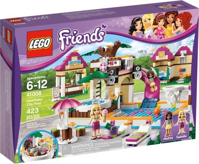 Lego - dívčí 41008 Koupaliště v Heartlake