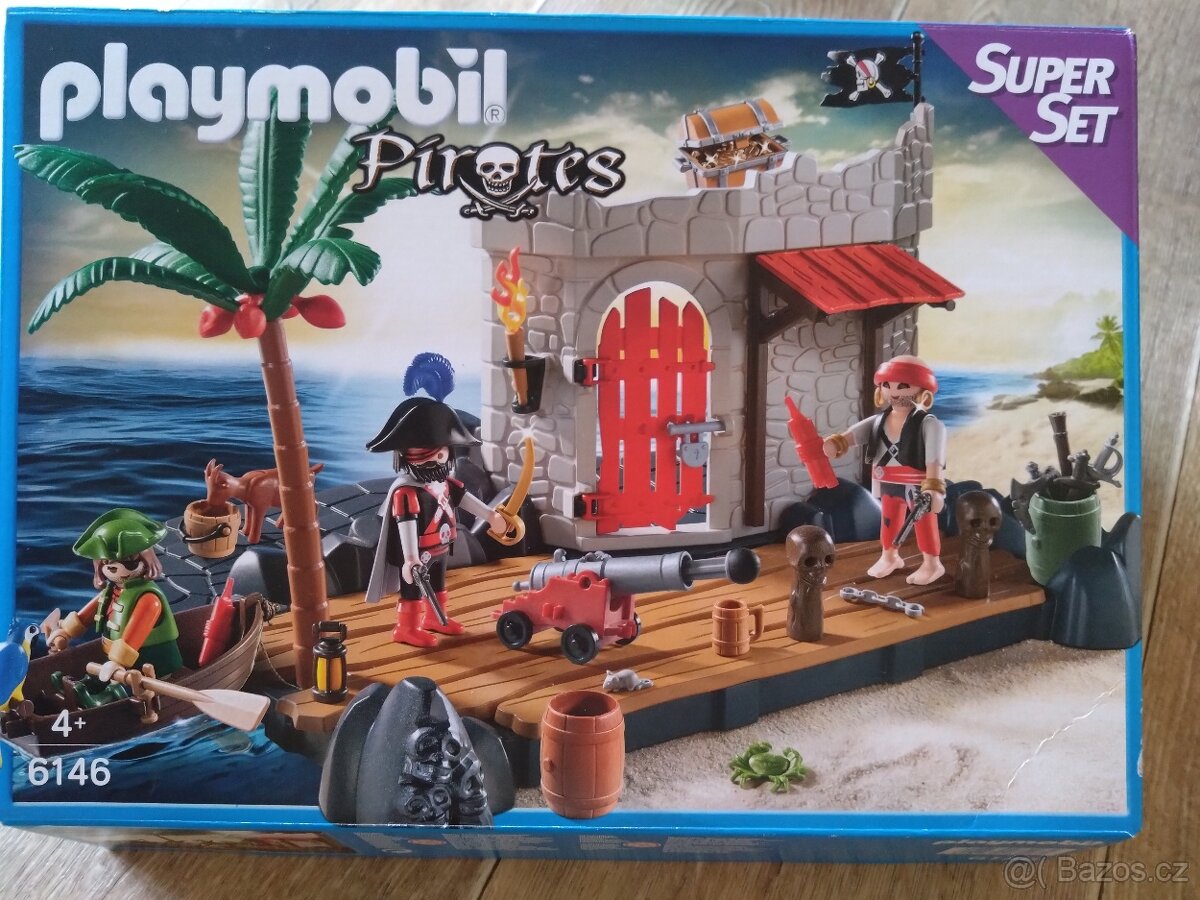 Playmobil 6146 pirátská pevnost