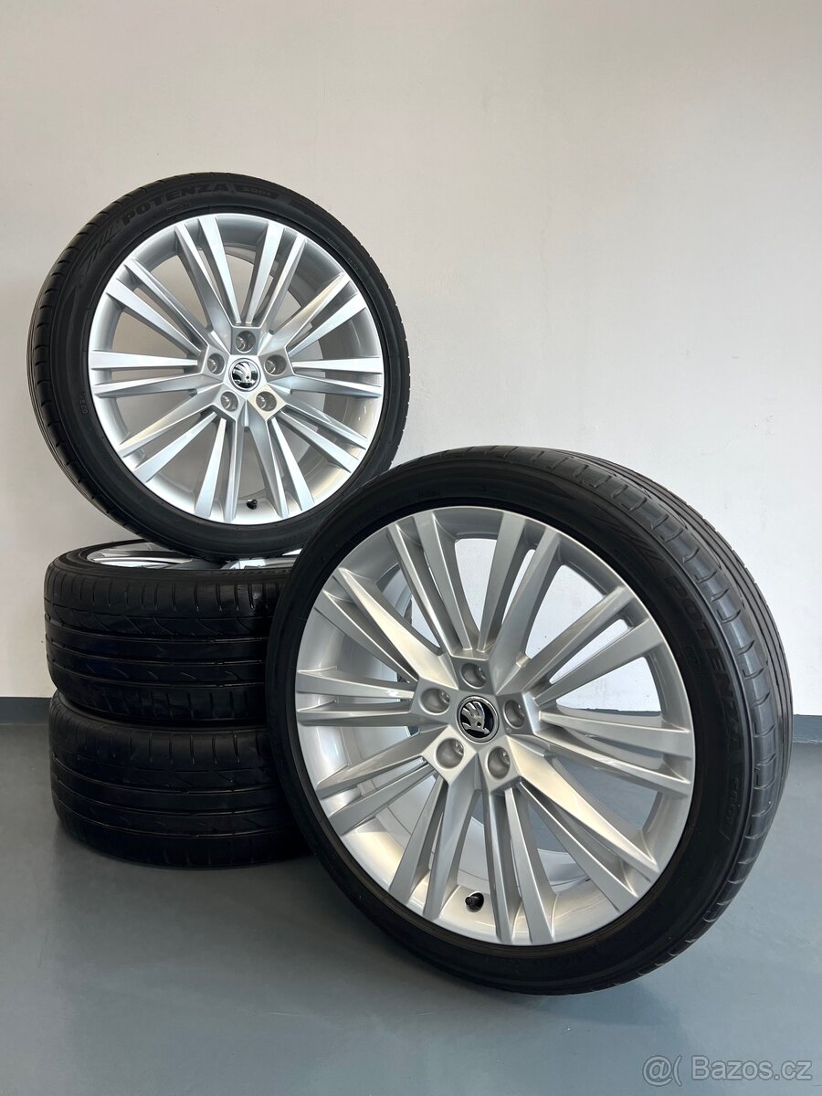 Letní ☀️ Alu kola Canopus, Škoda Superb 3, 5x112 r19