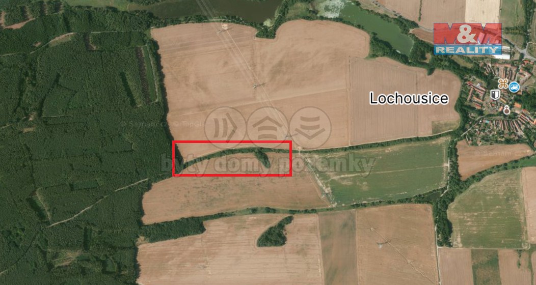Prodej louky, 6482 m², Lochousice