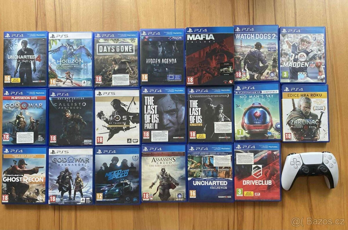 Hry PS4/PS5 - Ovladač PS5