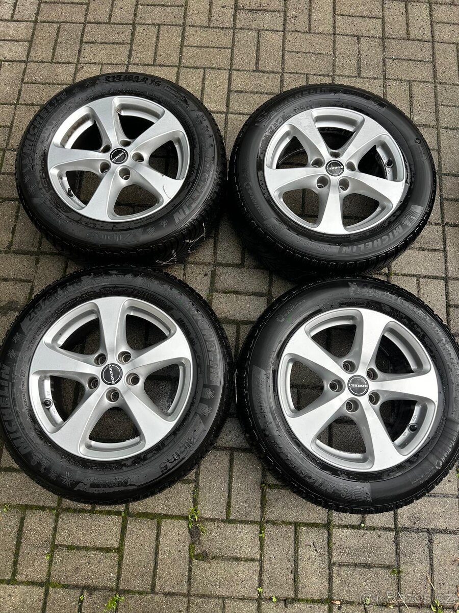 Alu kola VW pneu Michelin 215/60 R16 zimní