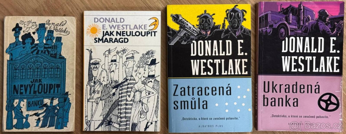 4x Donald E. Westlake, poštovné ZDARMA