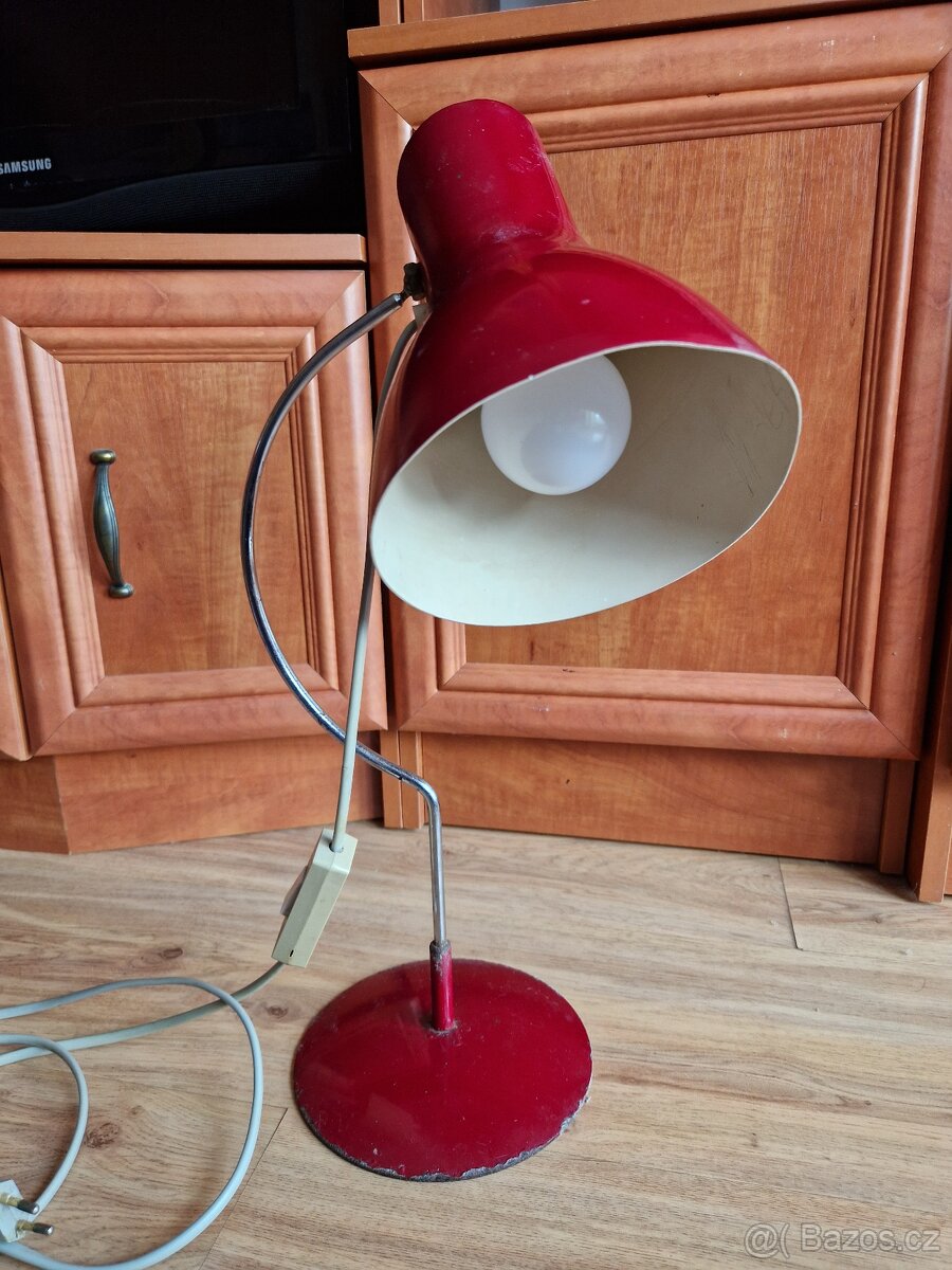 Stolní lampa J. HŮRKA, NAPAKO, typ 0521, funkční