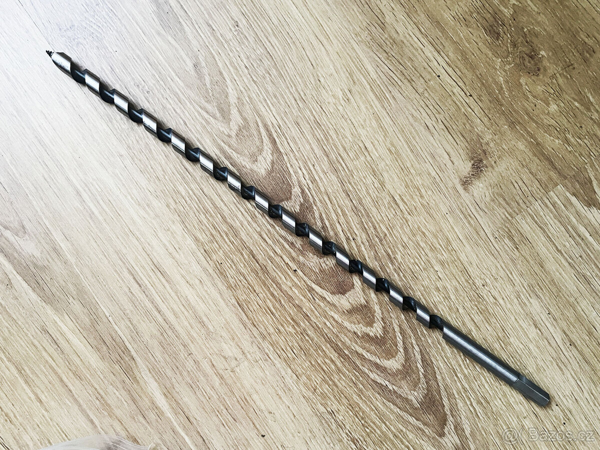 Vrták do dřeva hadovitý 12x450 mm