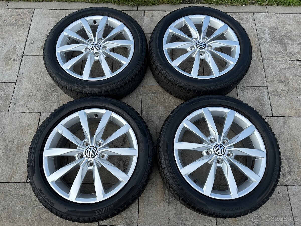 Zimní sada ALU kol na Škoda, VW, Seat, Audi 205/50/R17