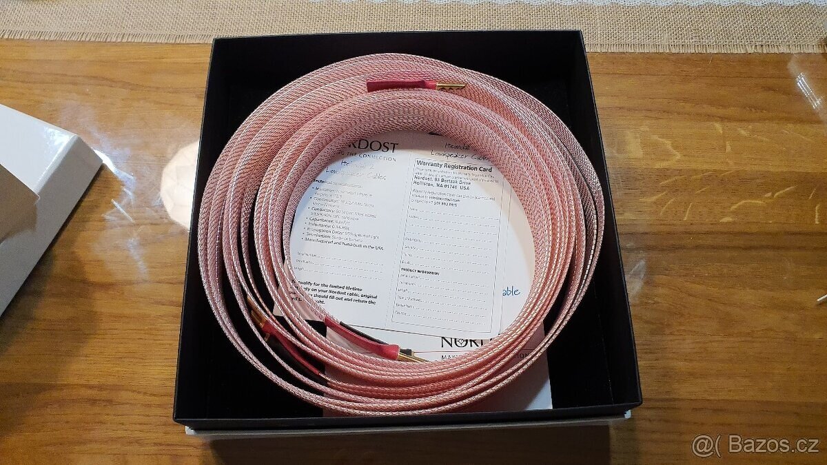 Prodam Repro Kabel Nordost Heimdall 2 3m
