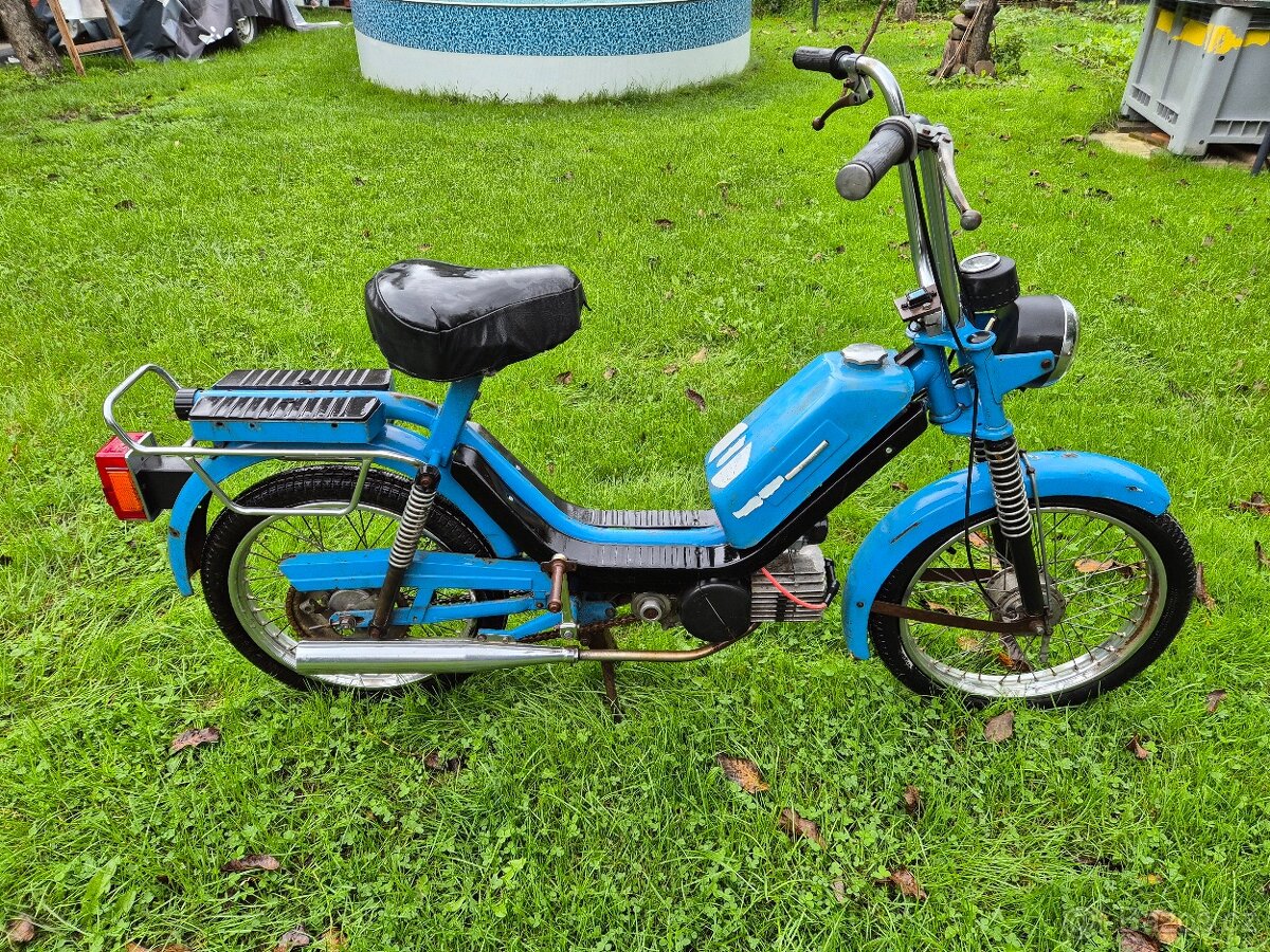 Babetta 210, dvourychlostní, modrá, nový model, 2.