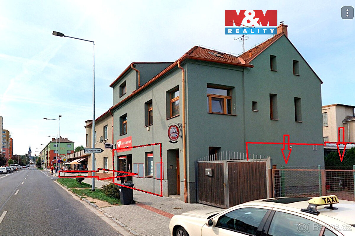 Pronájem obchod a služby, 201 m², Kutná Hora, ul. Masarykova