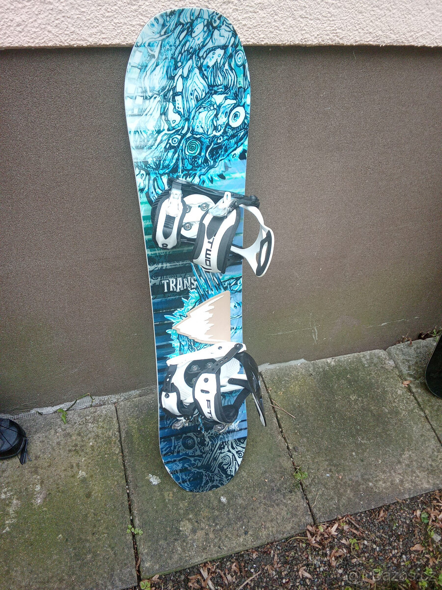snowboard Trans pirate, vel. 120 cm, vázání S