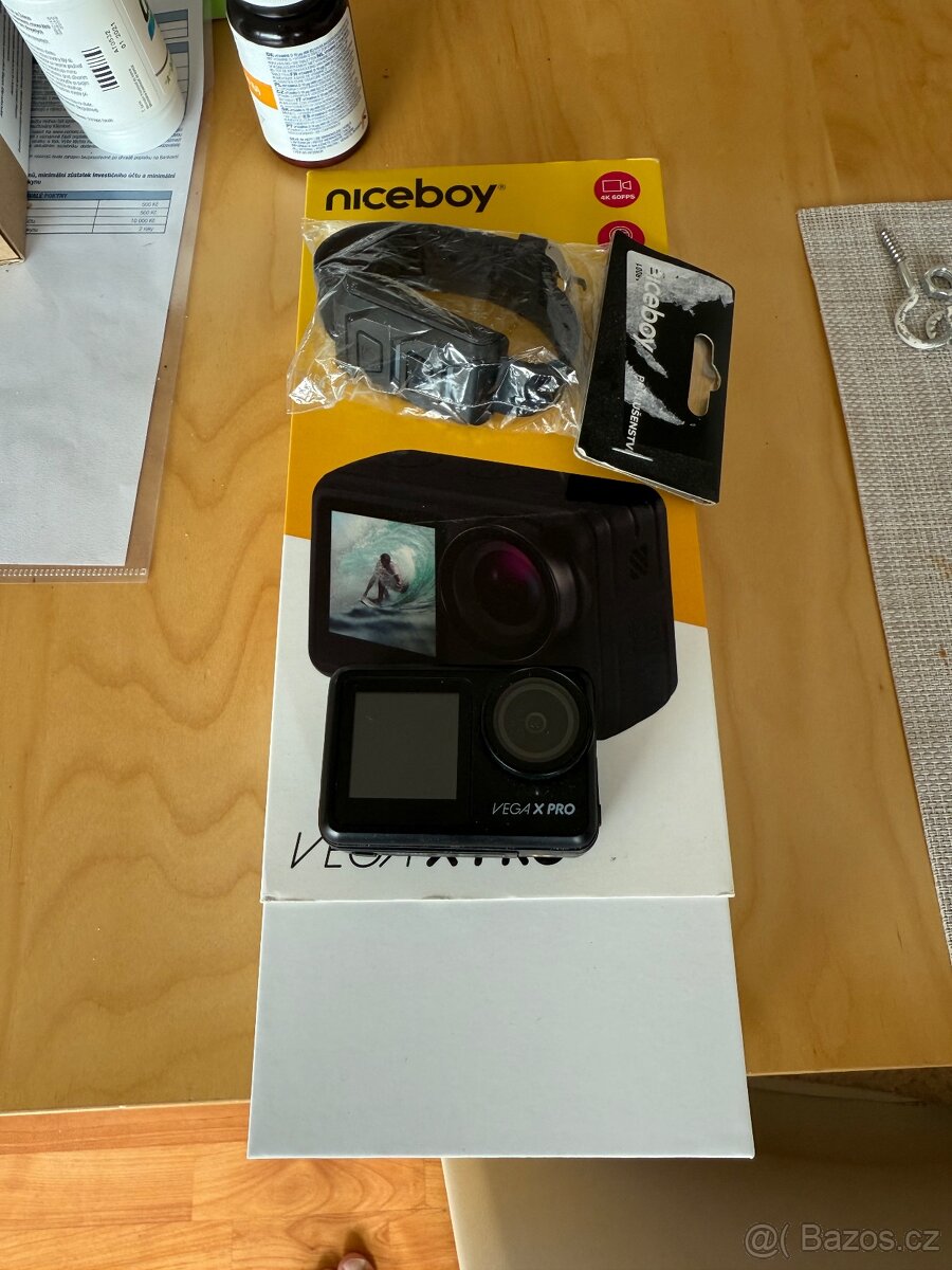 Sportovni kamera Niceboy VEGA X PRO+ dalkove ovladani