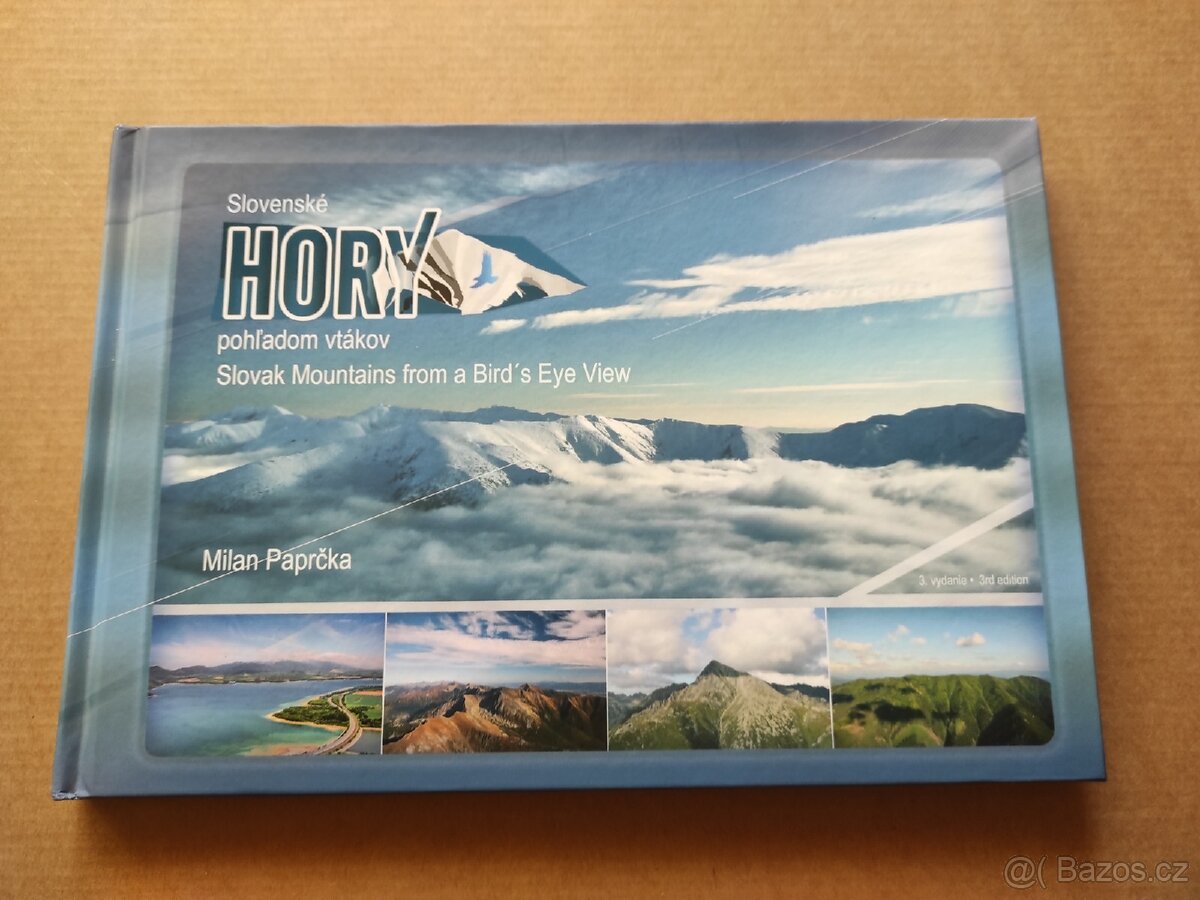 Kniha Slovenské hory pohľadom vtákov, M. Paprčka - nová
