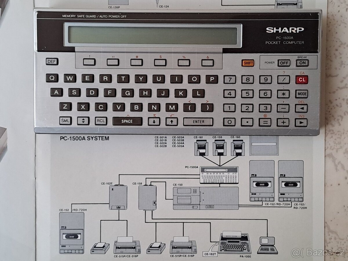 SHARP PC 1500A
