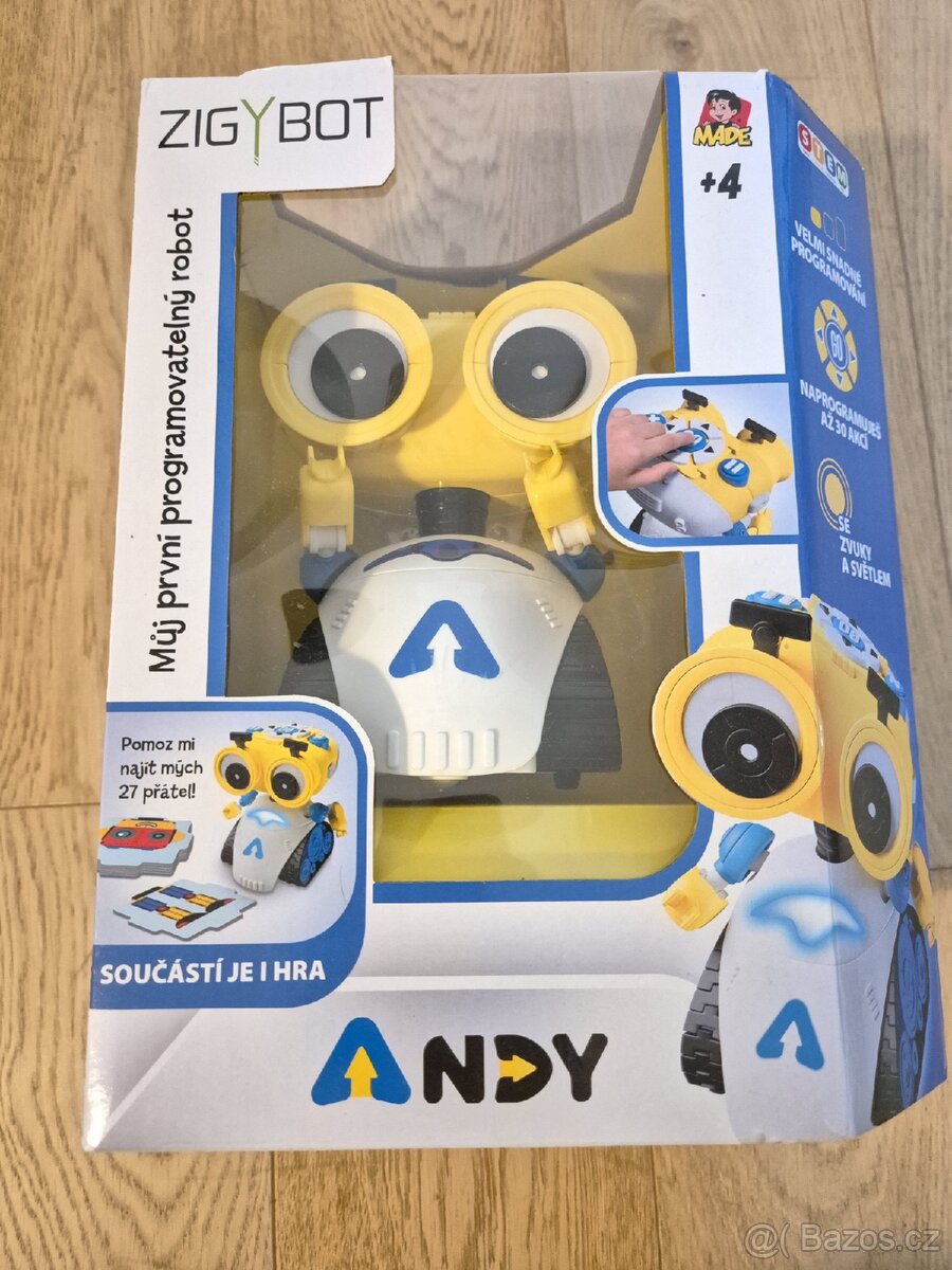 Andy, programovatelny robot od Zigibotu