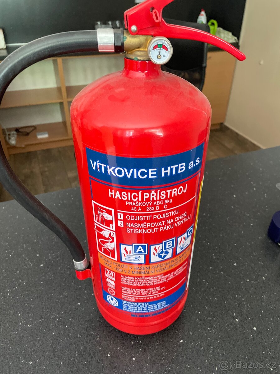 Hasicí přístroj