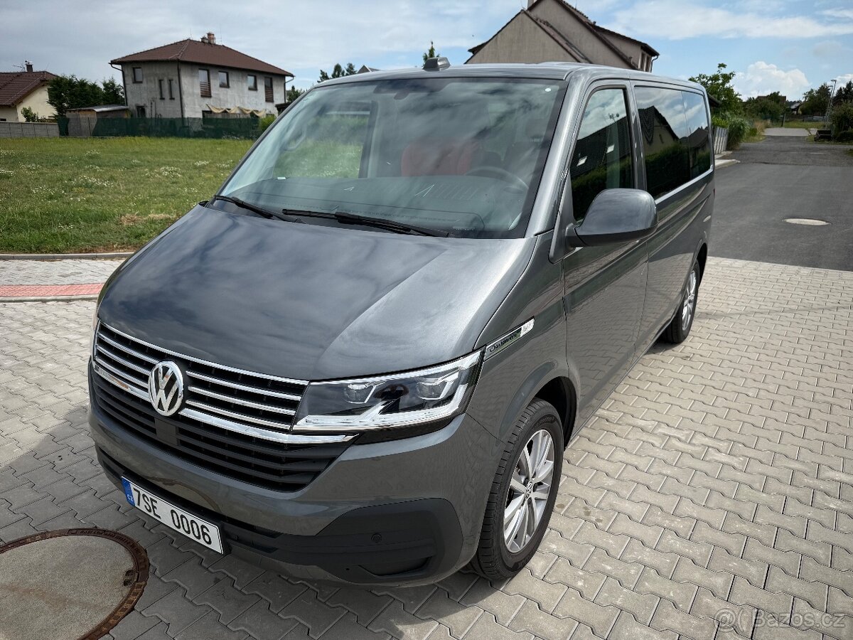 VW CARAVELLE T6.1 2.0 TDI 110kw,manuál,2020,29.000km,STAV 1A