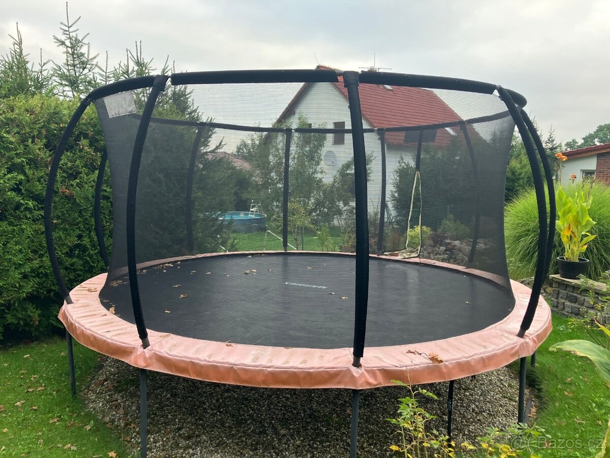 Trampolína Marimex Premium 457 cm + vnitřní ochranná síť +
