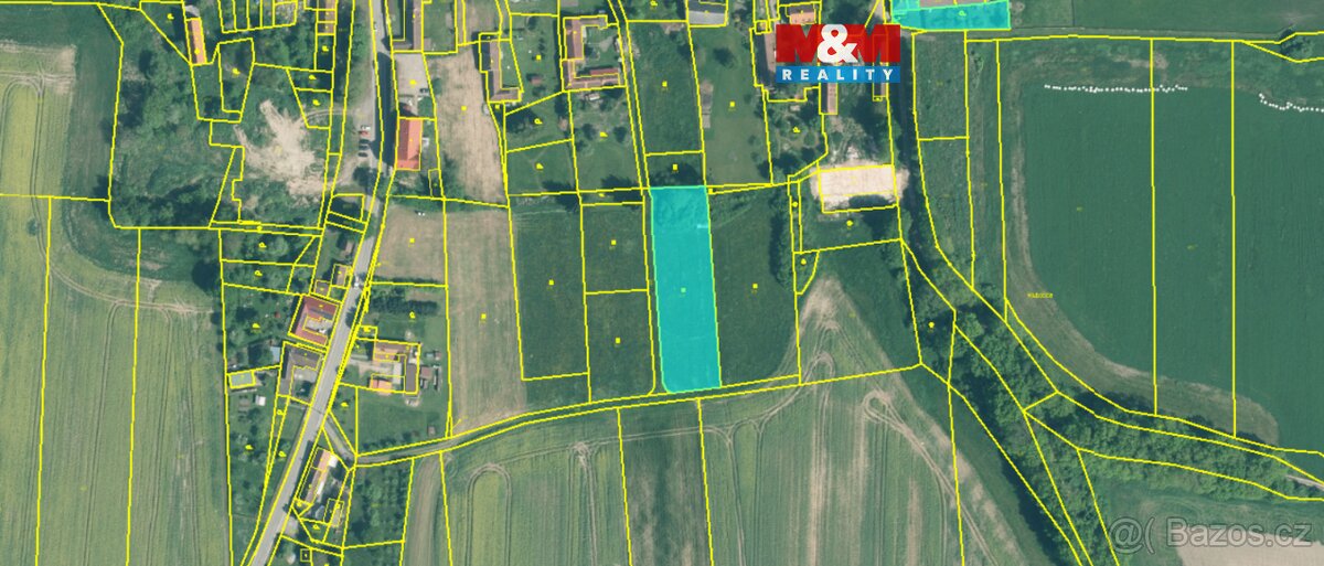 Prodej pozemku k bydlení, 2696 m², Albrechtice nad Vltavou