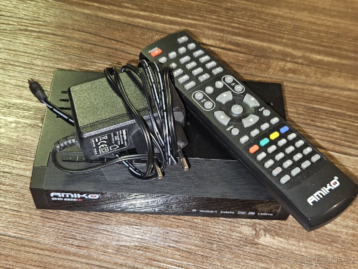 Satelitní receiver Amiko 8550 IR