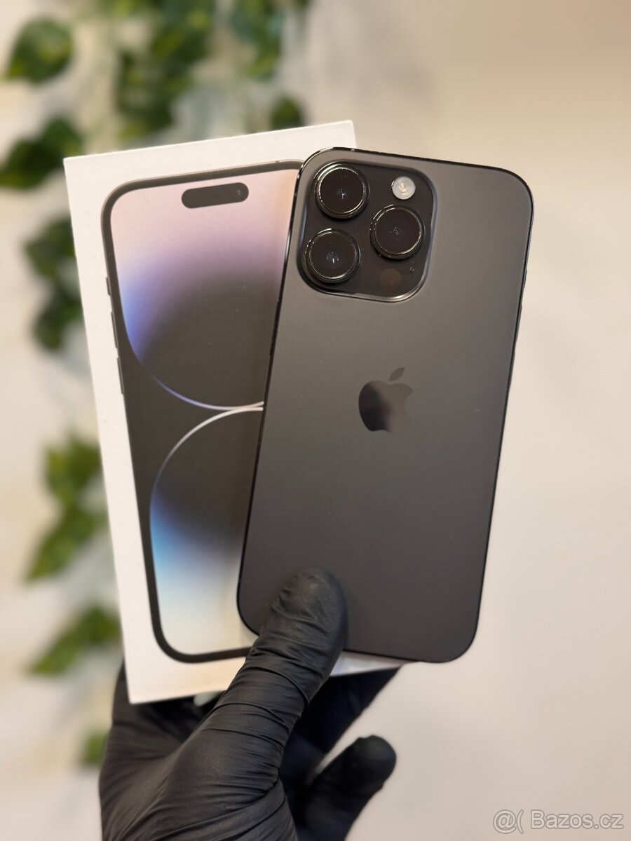 iPhone 14 Pro 128GB černý - 100% baterie