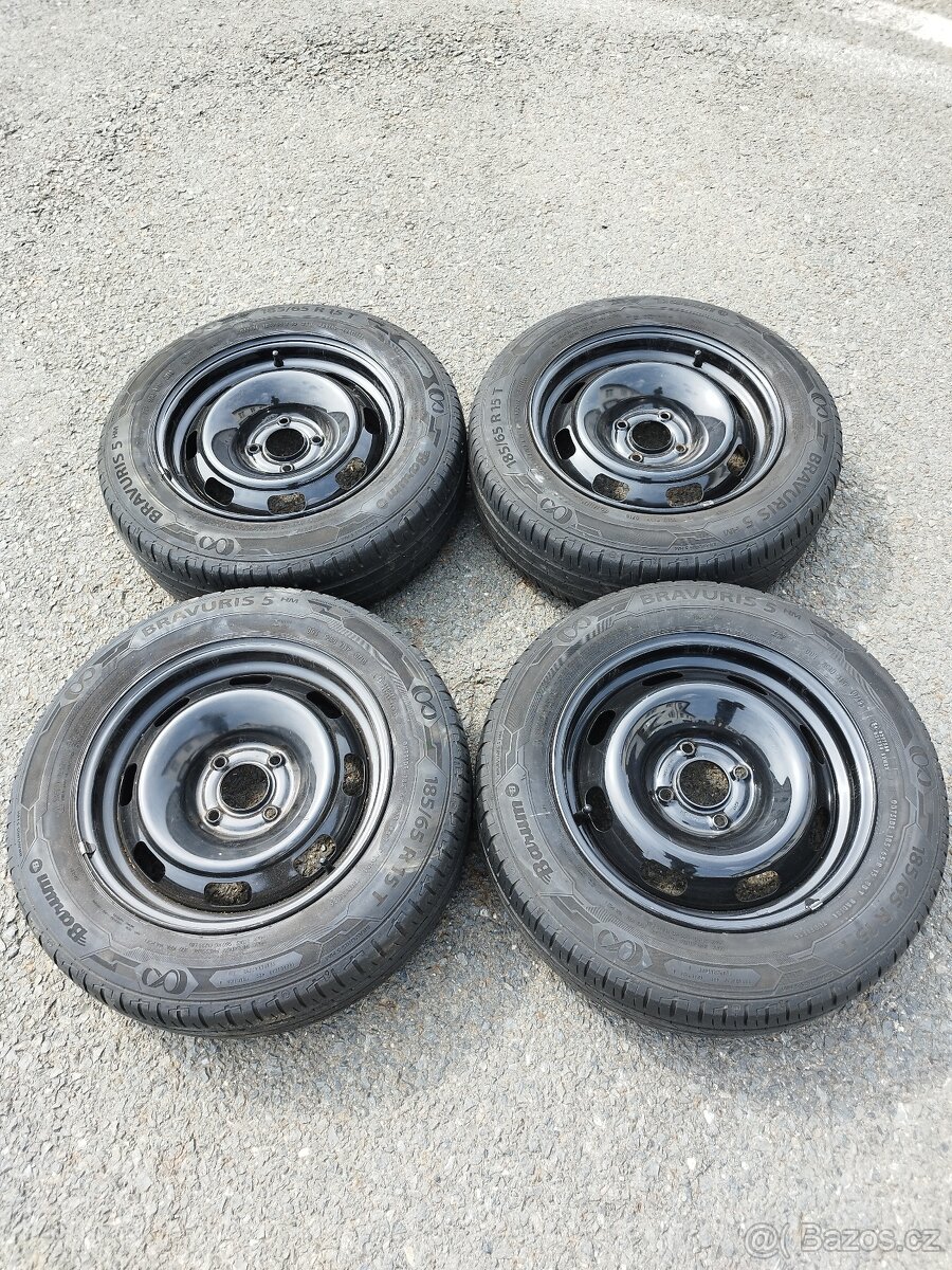15" KOLA 4x108 + LETNÍ PNEU