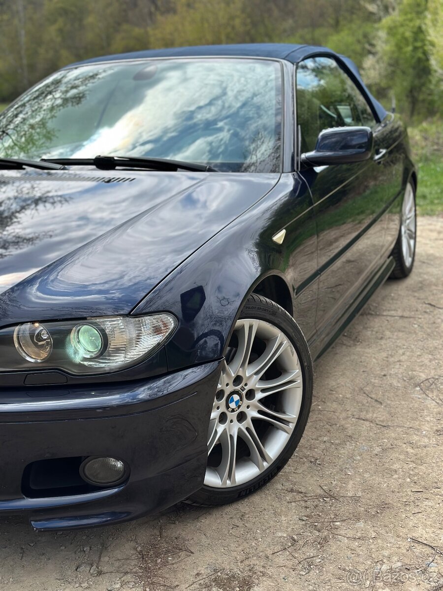 BMW 325 Ci automatická převodovka, modrá střecha