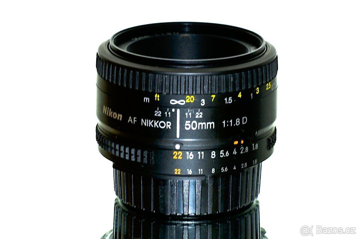 Nikon AF Nikkor 50mm 1,8D NEPOUŽITÝ
