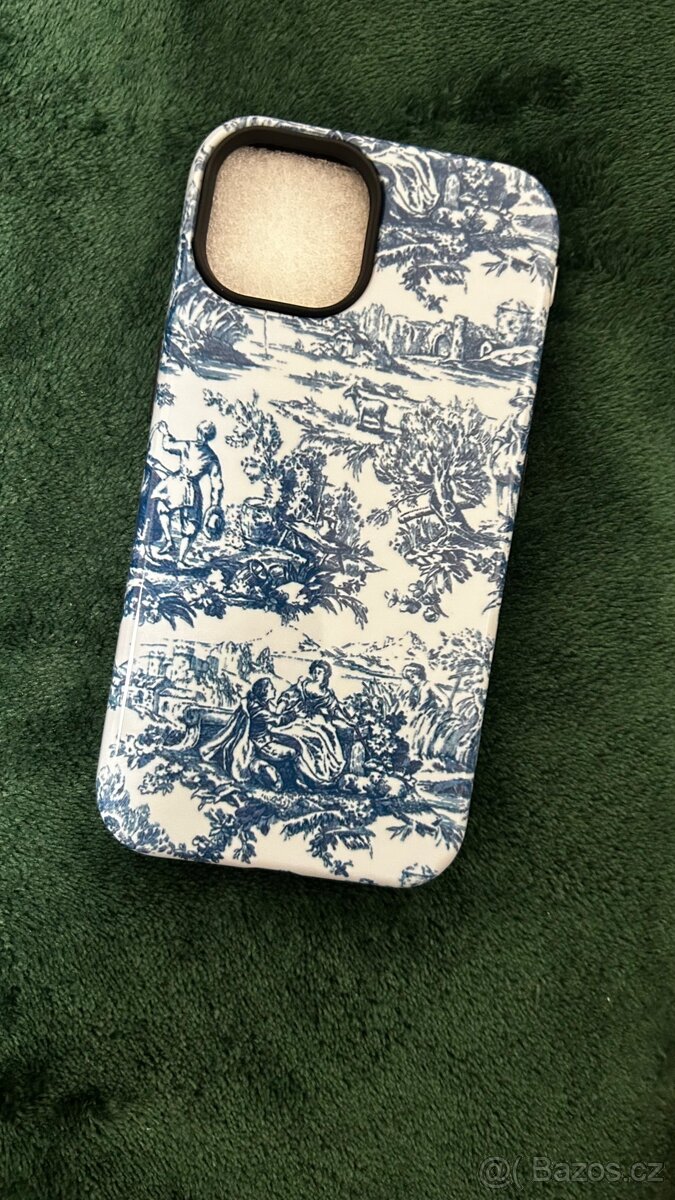 Modrobílý obal na iPhone 13/14