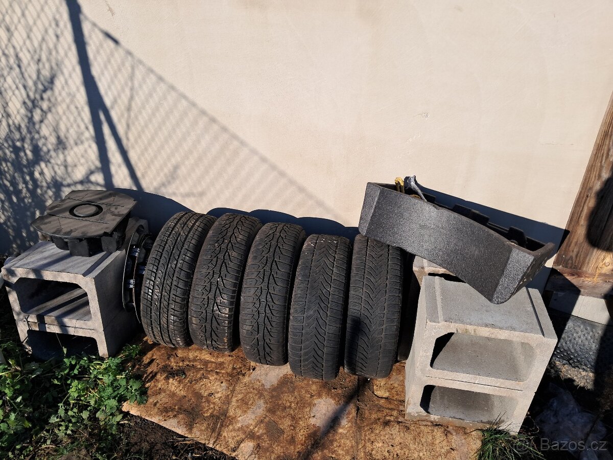 4x zimáky185/60R14 + rezerva + extra