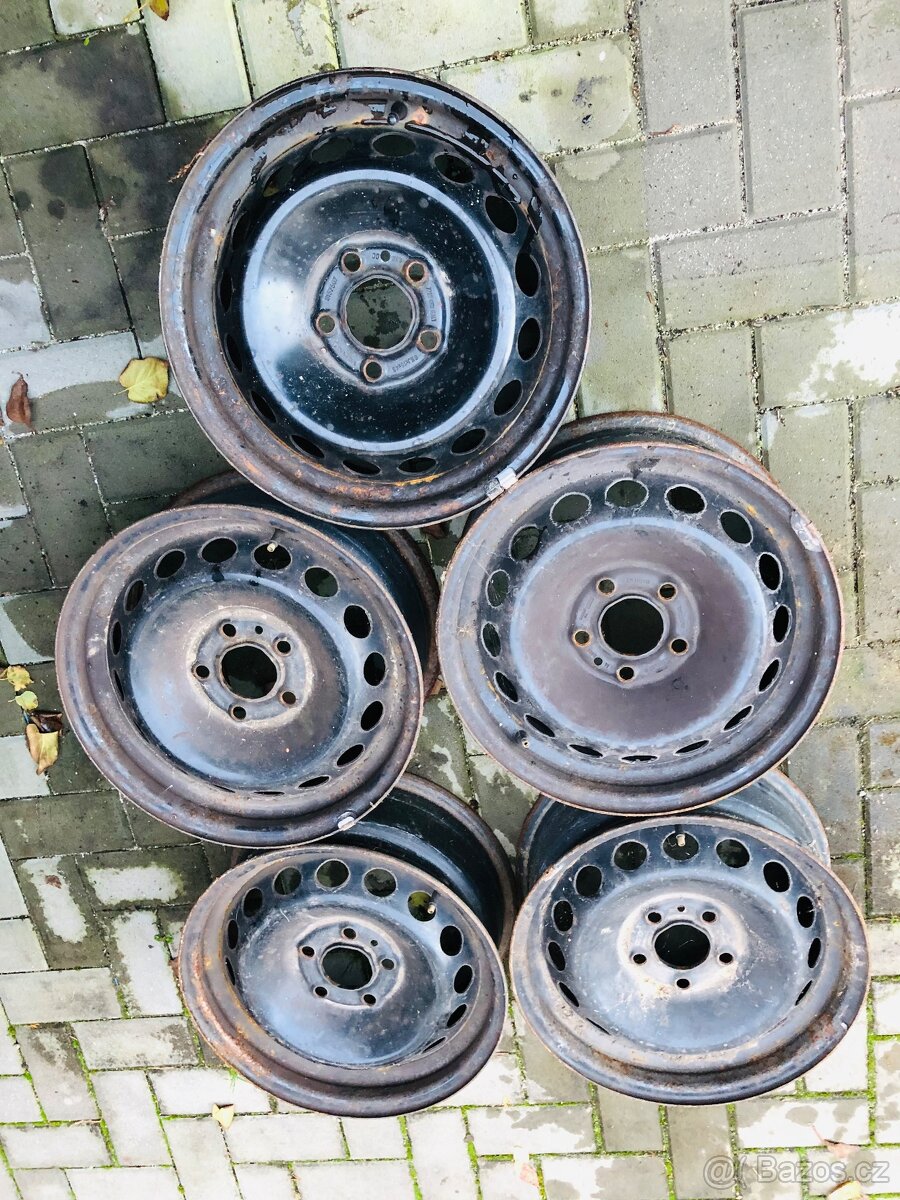 15" plechový disk Volvo 6.5Jx15 5x108 ET43