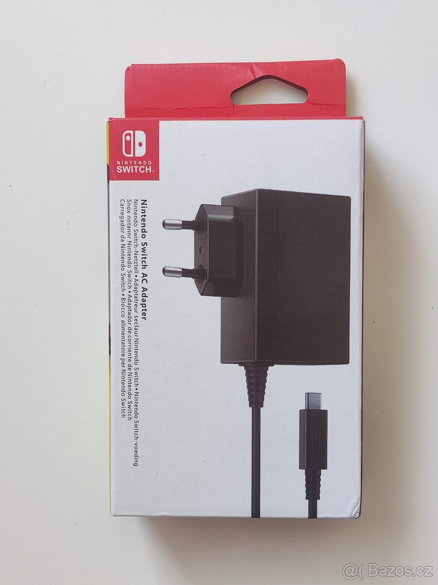 NOVÁ Originál nabíječka Nintendo Switch